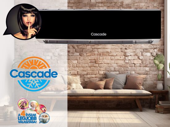 Cascade BLACK ART CWH18TBA 5,1 kW oldalfali split klíma szett